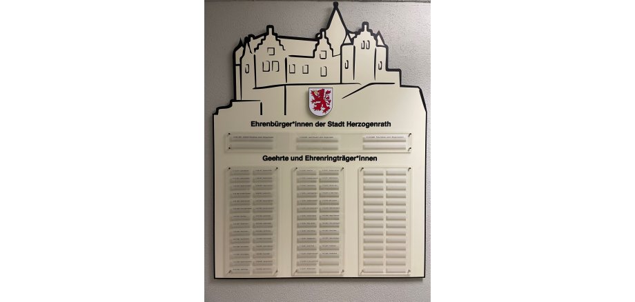 Ehrentafel