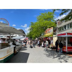 Ein Blick rund um den Ferdinand-Schmetz-Platz