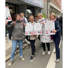 V.l.: Sabine Bausch, Jessica Fischer, Ulrike Königsfeld, Birgit Kuballa