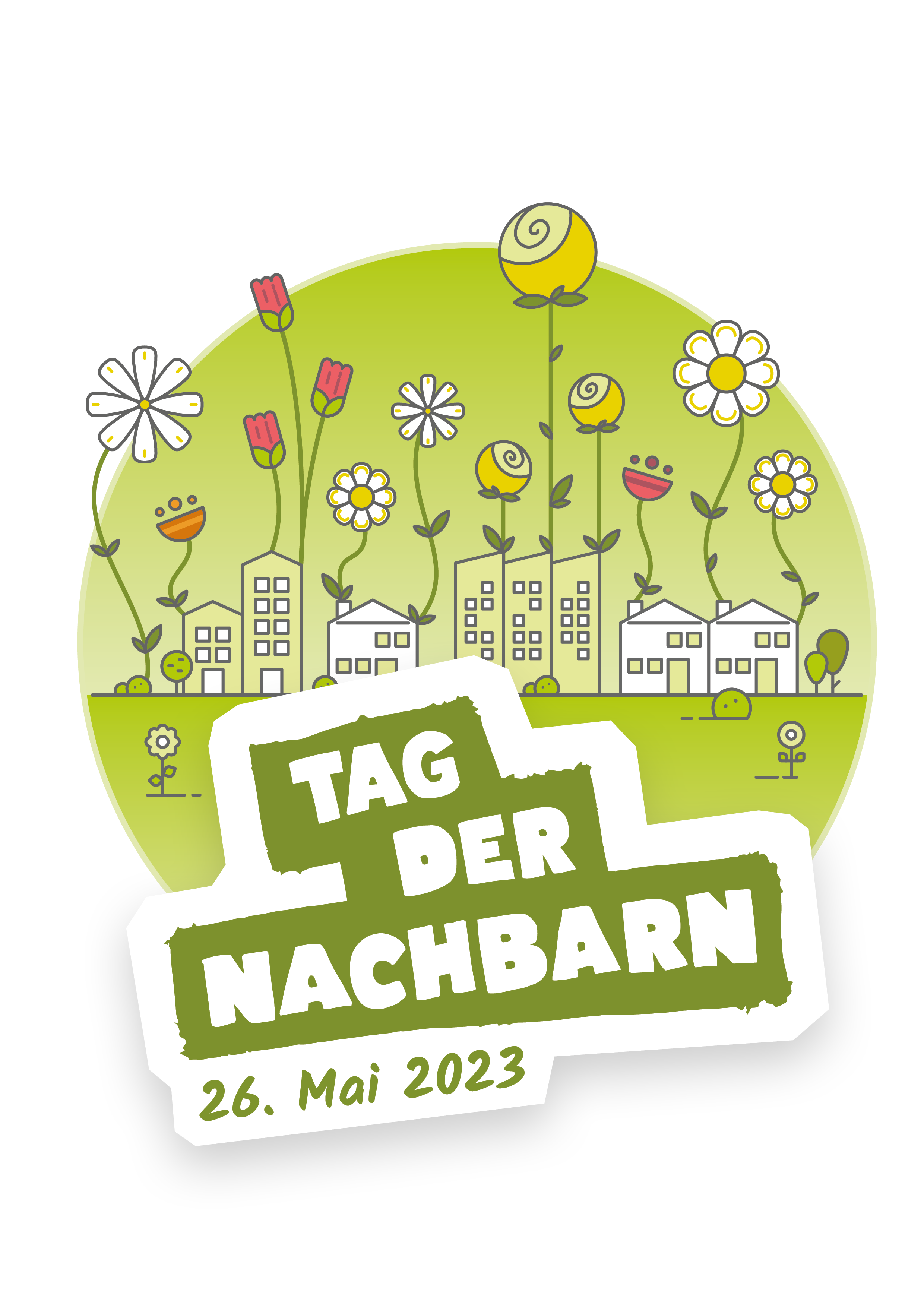 Blumenlogo Tag der Nachbarn