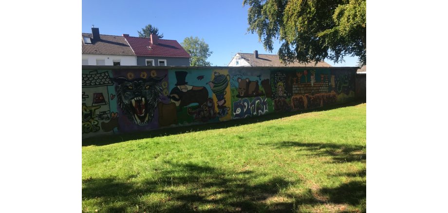 Graffiti als Bereicherung: Herzogenrather Spielplatz am Raubusch verschönert
