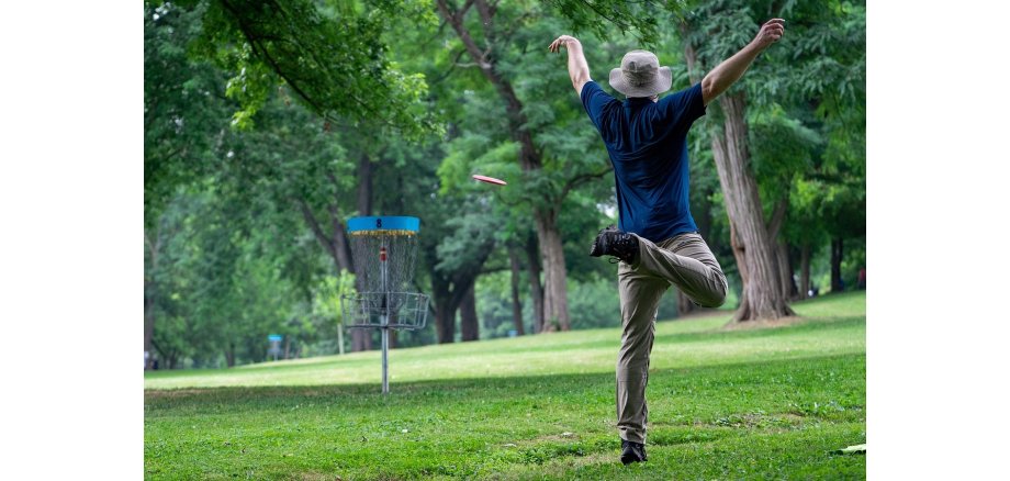 Symbolbild für Freizeitbeschäftigung Spiel Discgolf