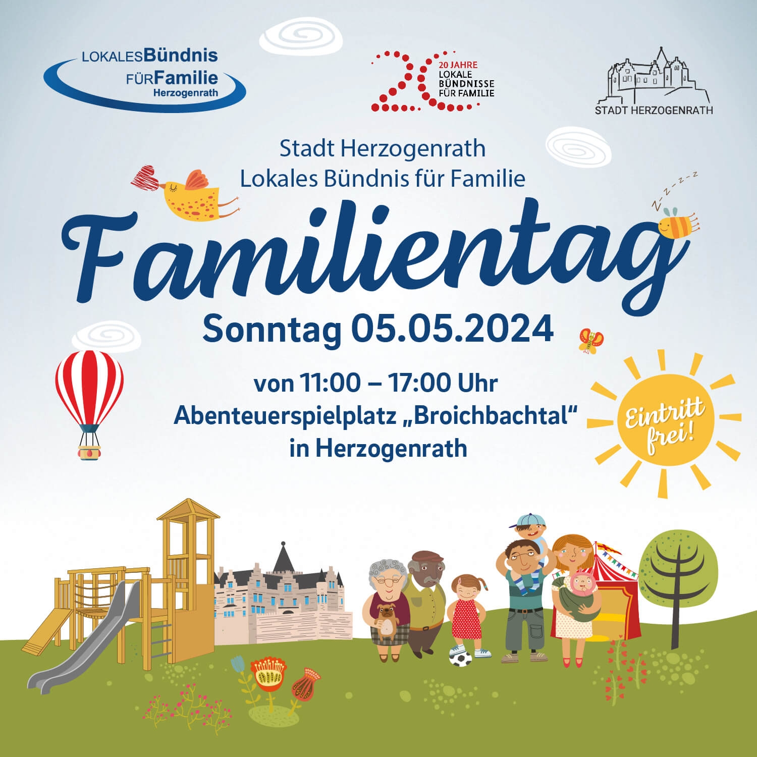 Infoplakat Familientag 2024