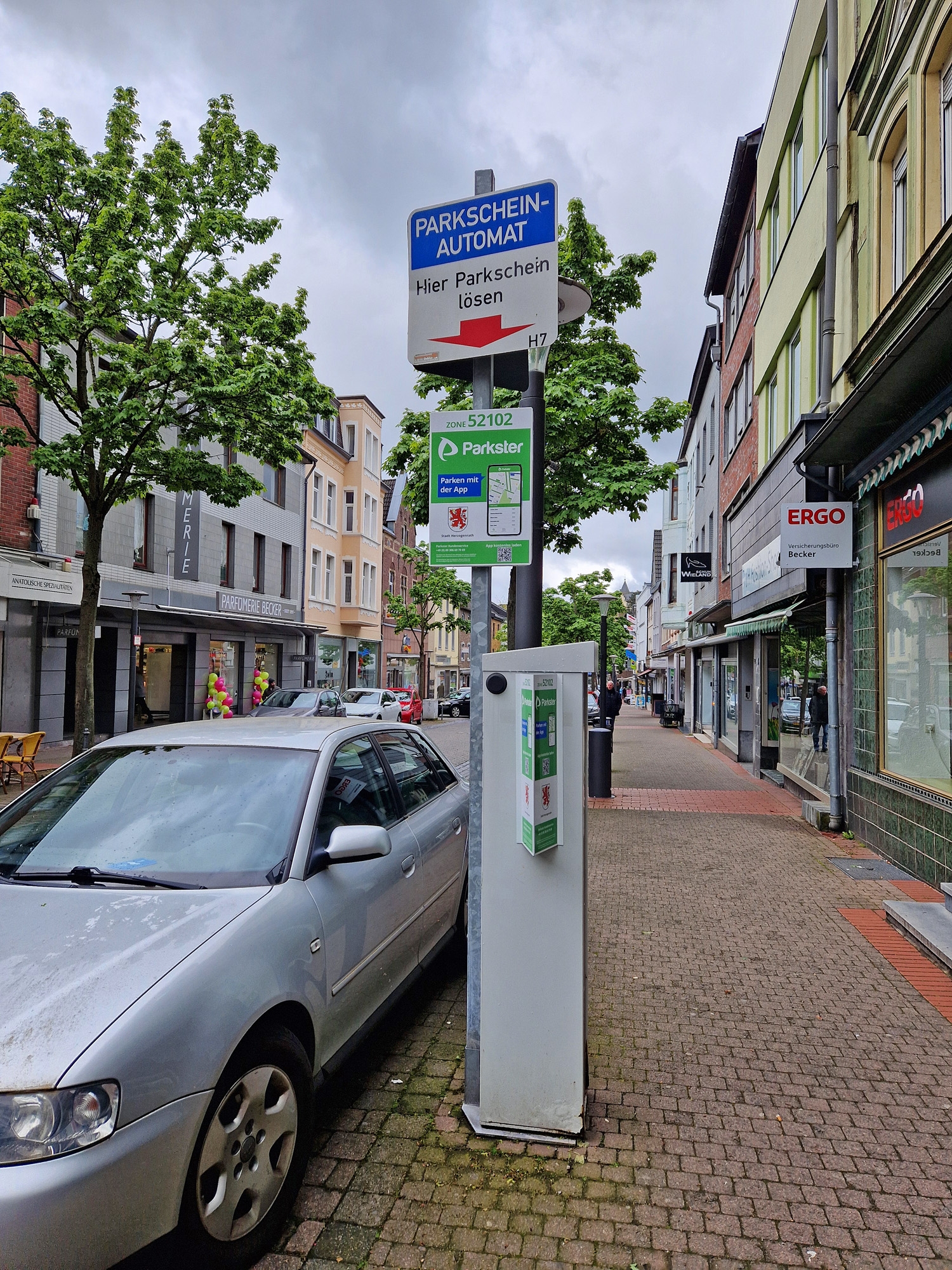 Symblobild Parkscheinautomat