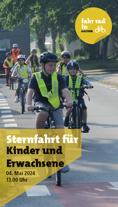Flyer zur Sternfahrt Aachen