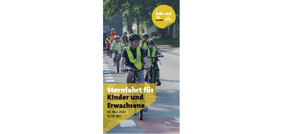 Flyer zur Sternfahrt Aachen