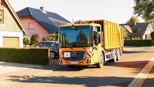 Mülllaster der RegioEntsorgung