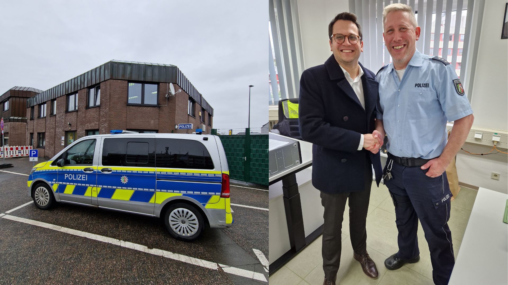 Bild Polizei Herzogenrath mit Treffen beim Schwerpunktdienst
