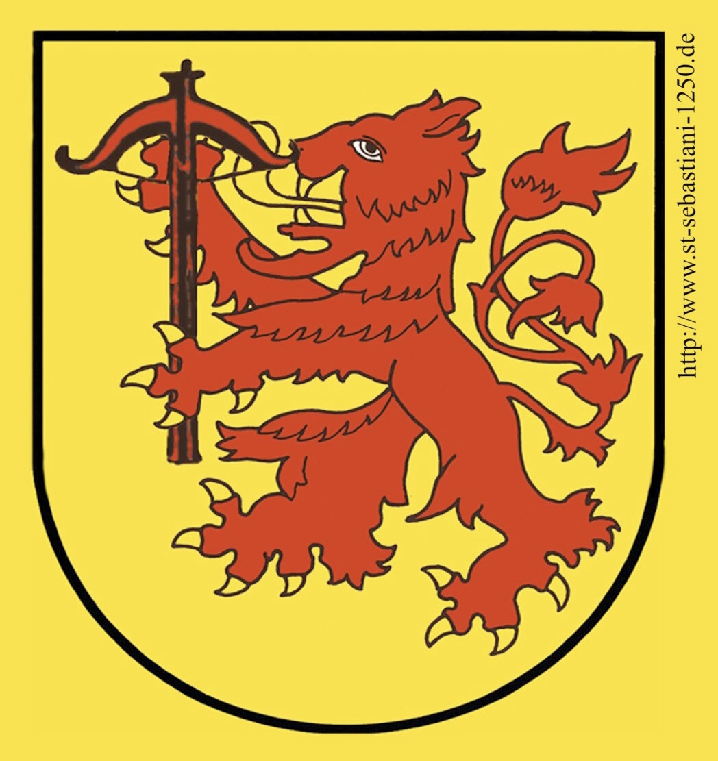 Logo der St. Sebastiani Armbrustschützen-Gesellschaft anno 1250 Herzogenrath
