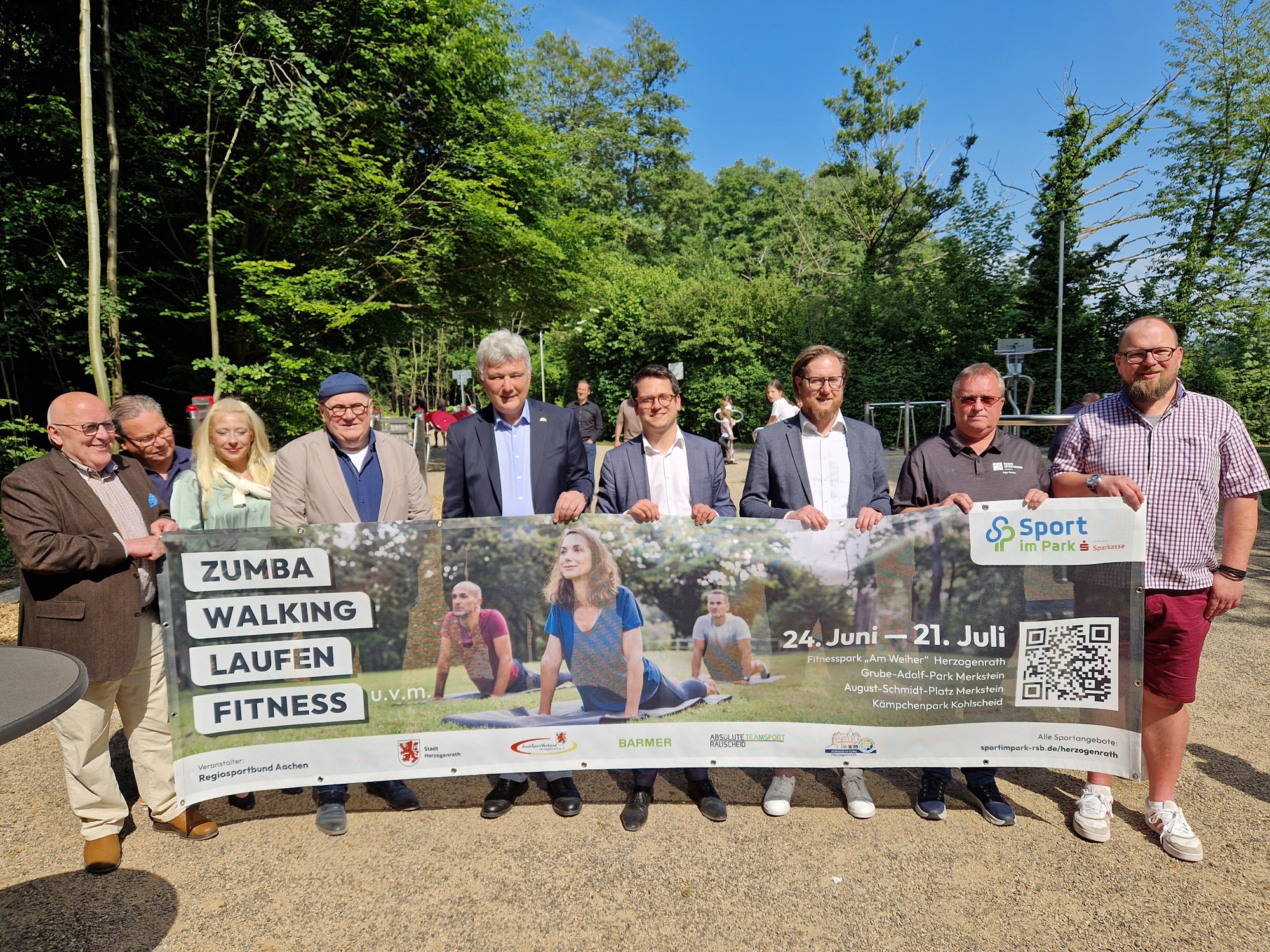 Hinweis zu Sport im Park