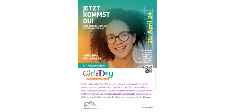 Infos und Plakat GirlsDay 2024
