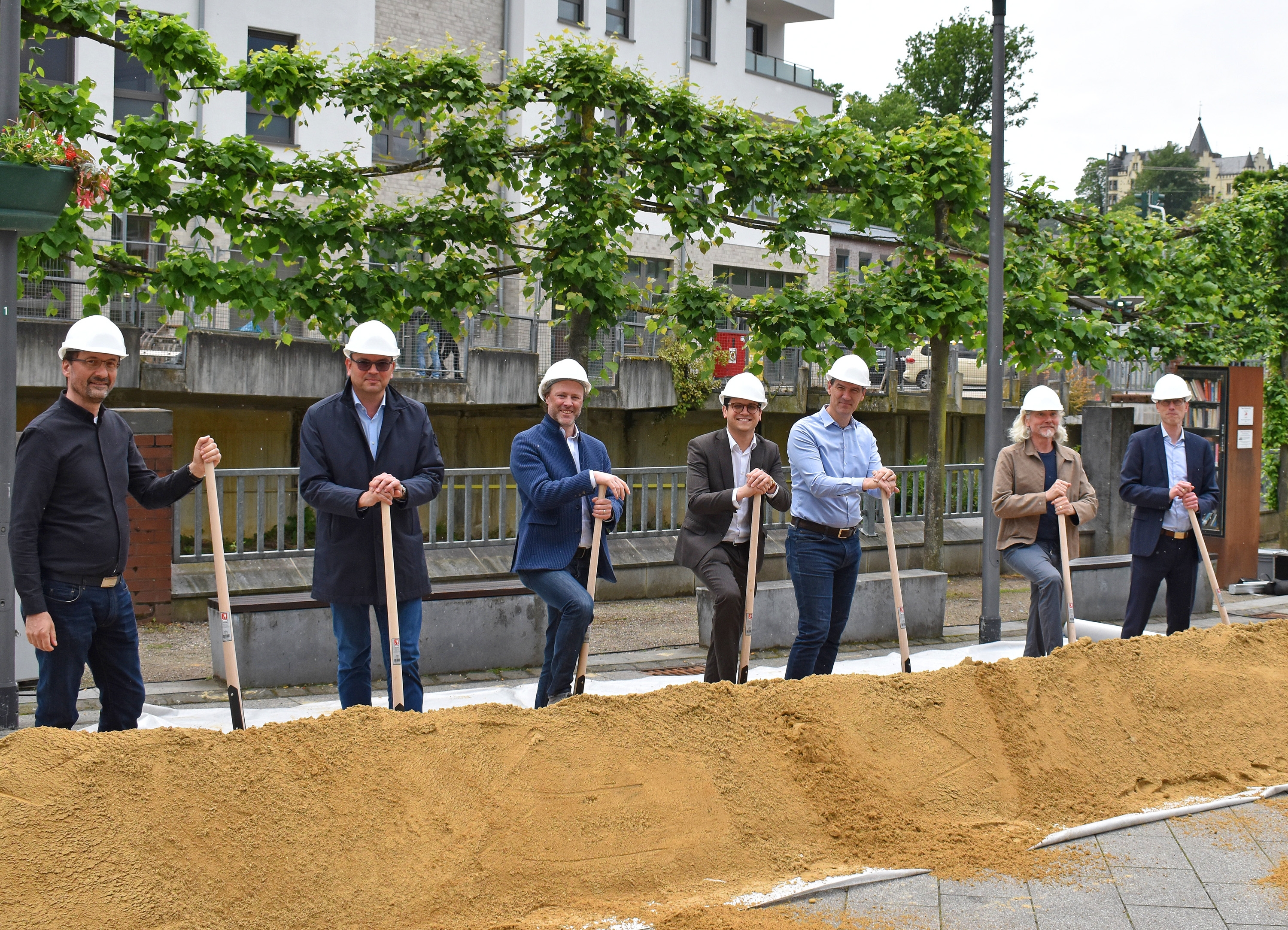 Spatenstich Wurmpromenade Herzogenrath