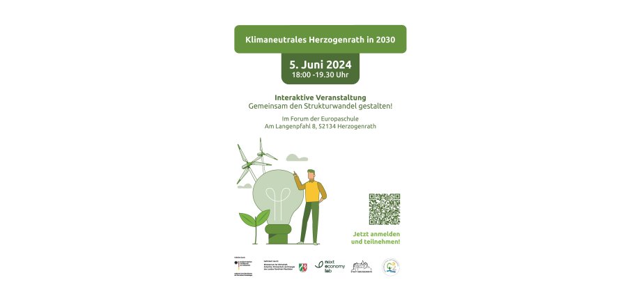 Flyer Klimaneutrales Herzogenrath
