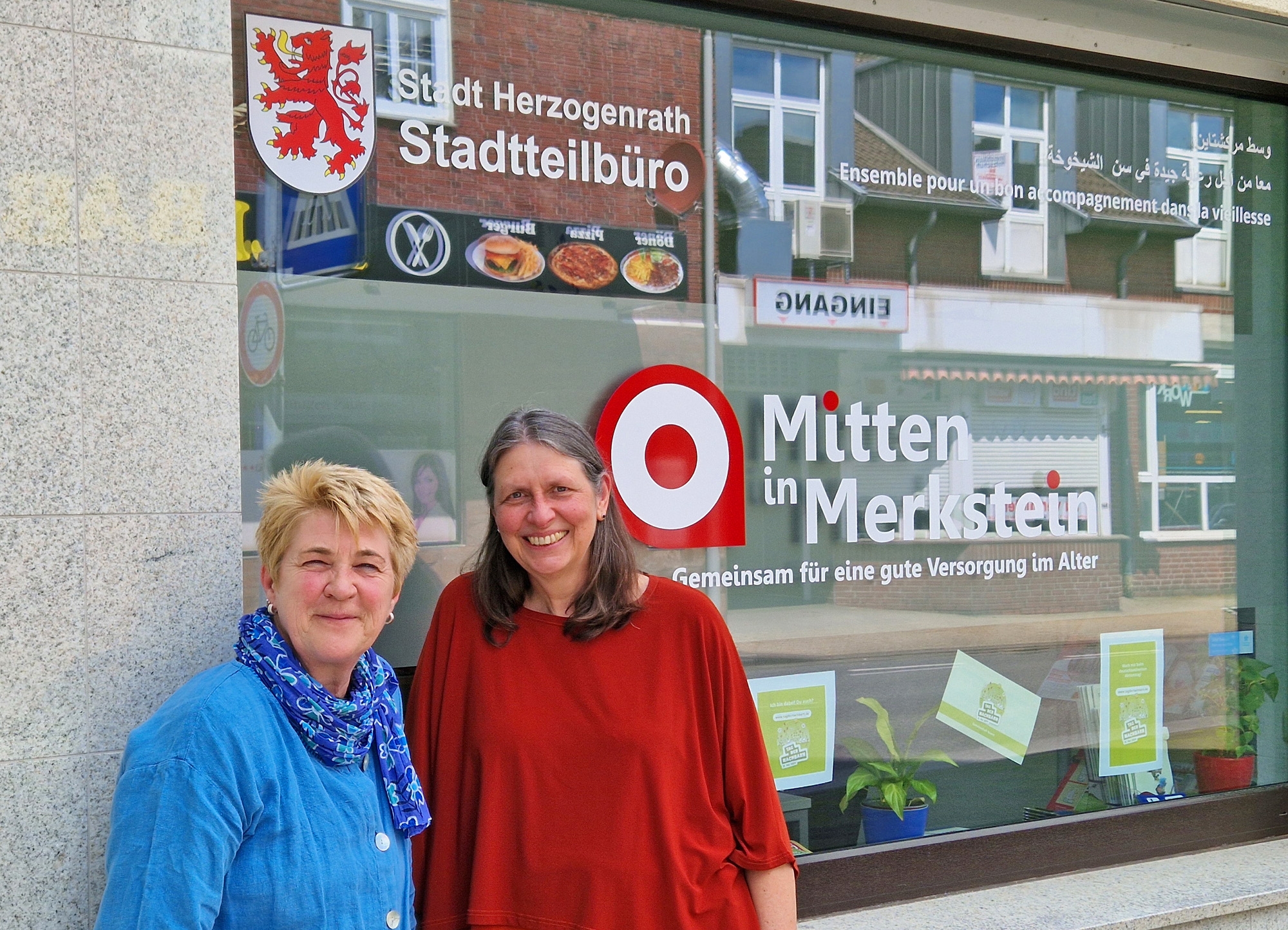 Mitarbeiterinnen vom Koordinationsbüro Rund ums Alter Herzogenrath