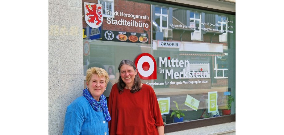 Mitarbeiterinnen vom Koordinationsbüro Rund ums Alter Herzogenrath