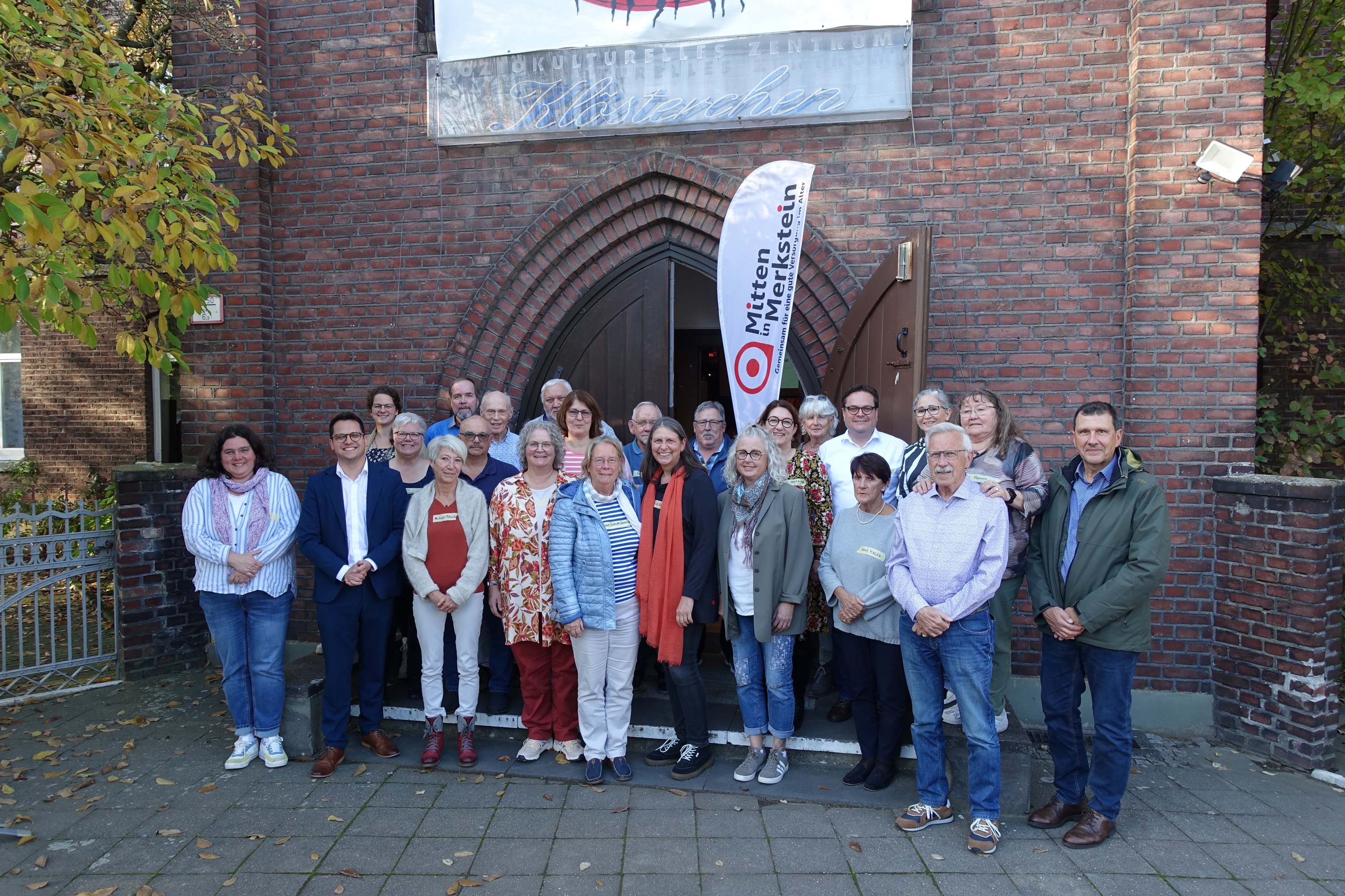 Teilnehmerinnen und Teilnehmer des 20. Netzwerktreffens Merkstein
