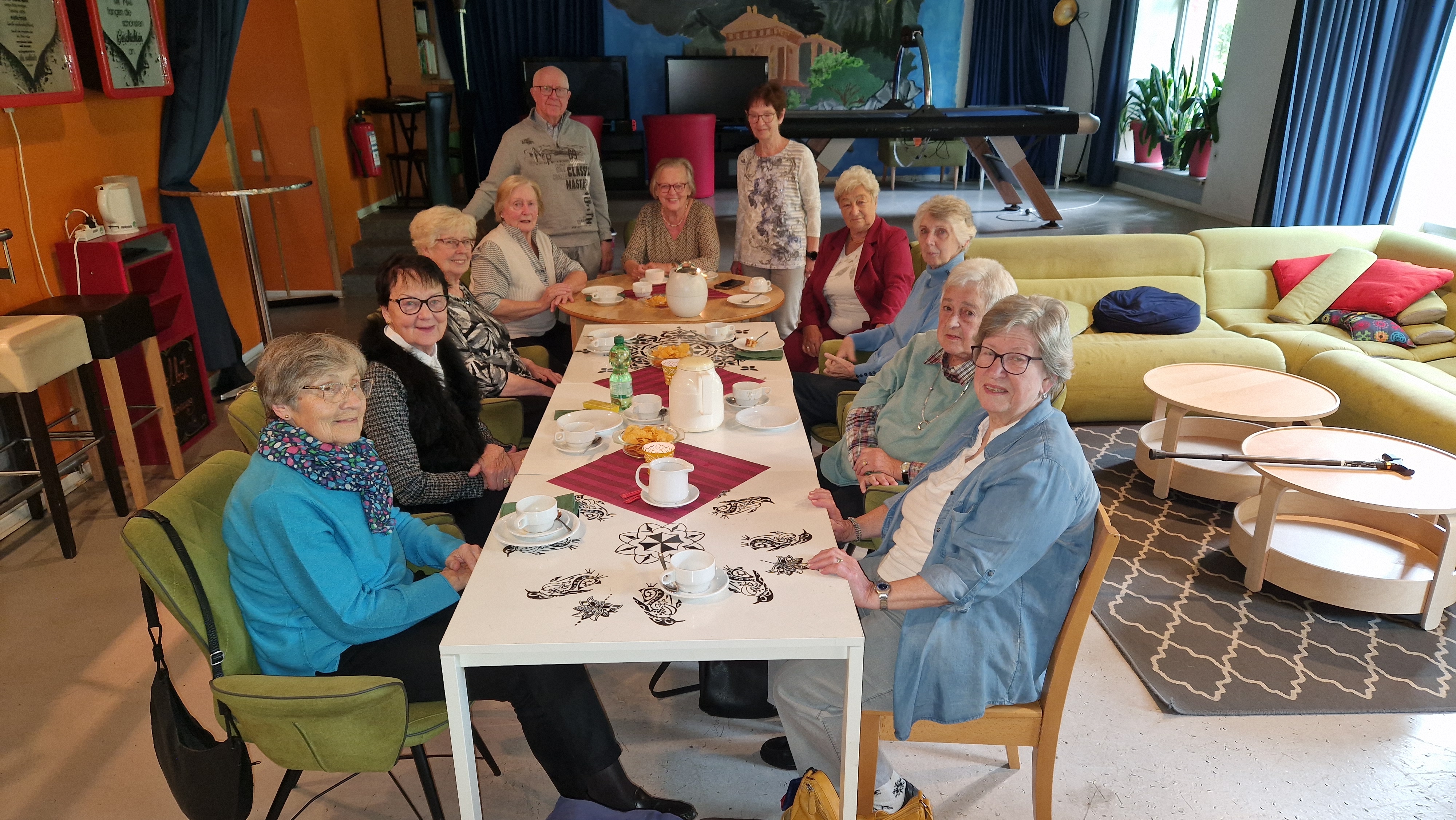 Teilnehmer des Hof Cafes