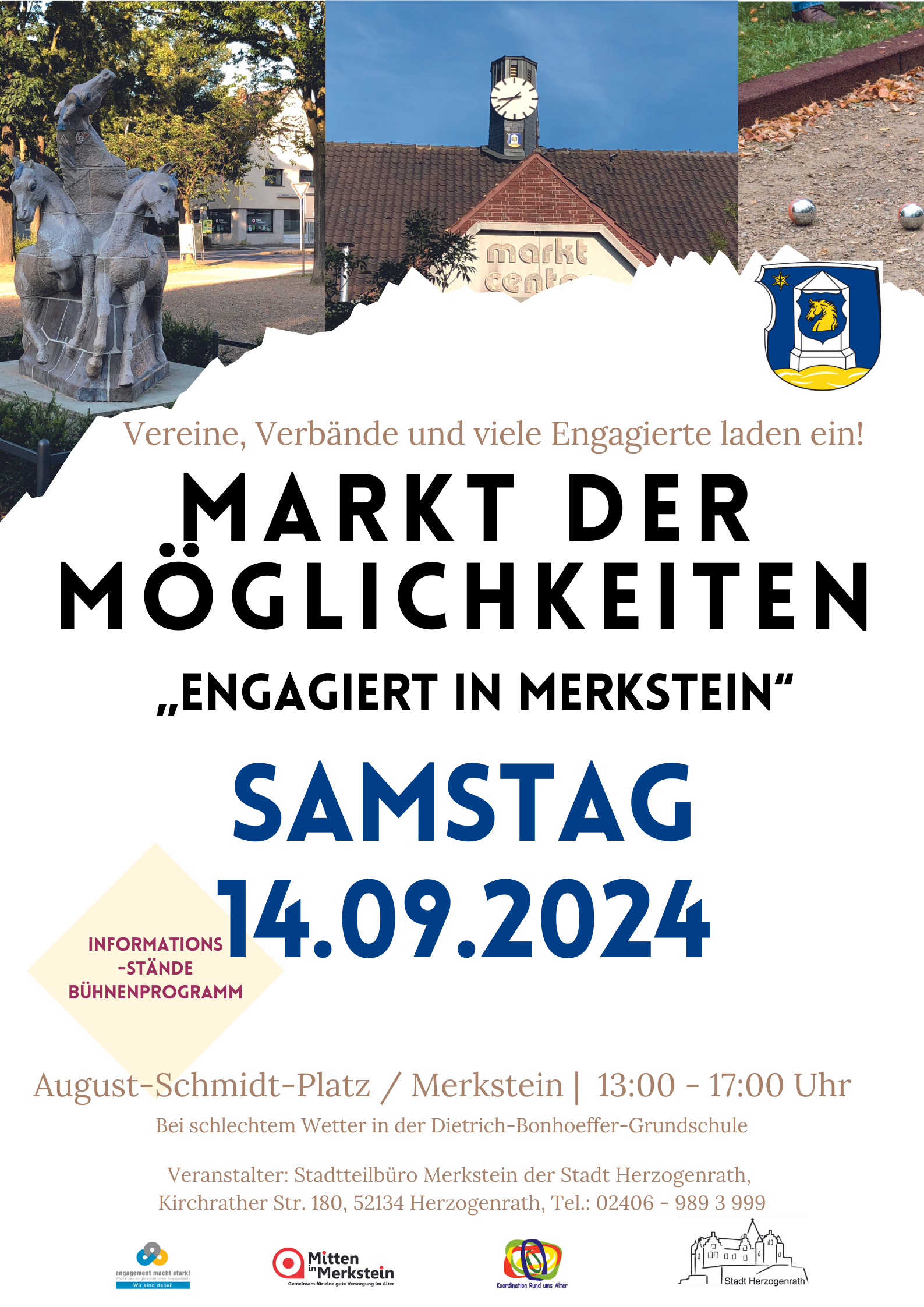 Plakat Markt der Möglichkeiten 2024