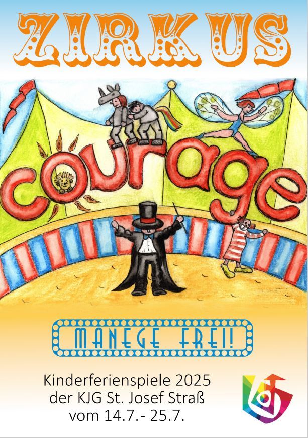 Titelseite Ferienspielheft Straß 2025