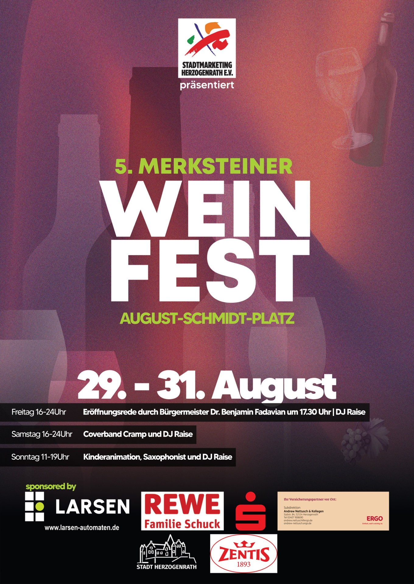 Plakat Weinfest 2025