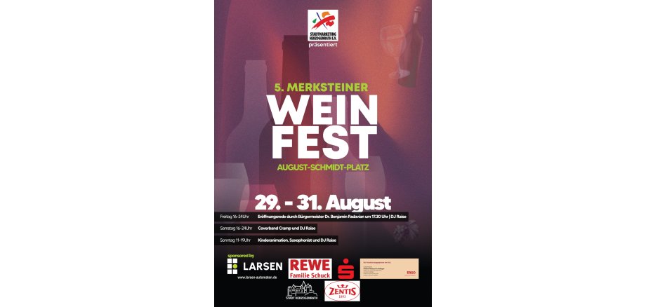 Plakat Weinfest 2025