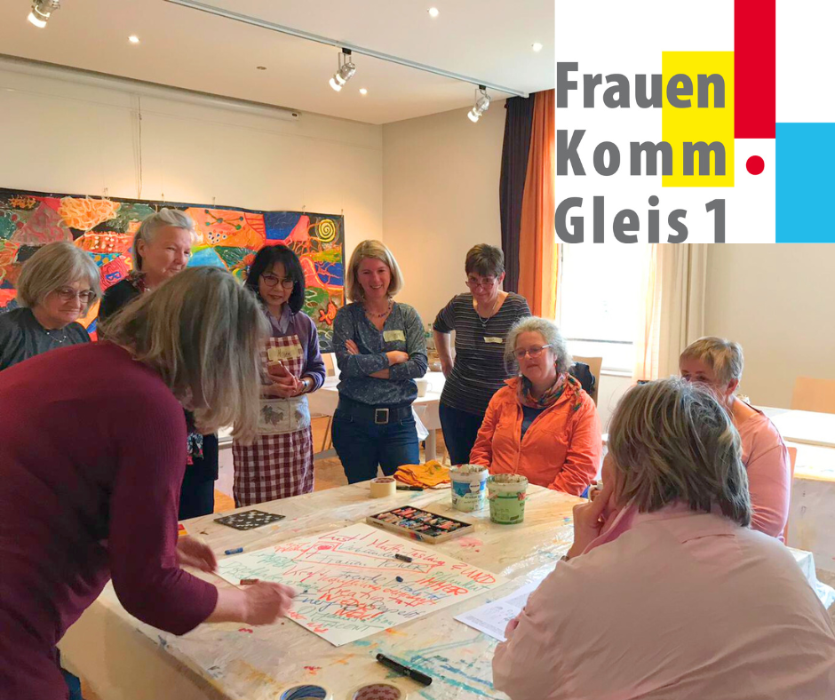 Malworkshop im FrauenKomm.Gleis1