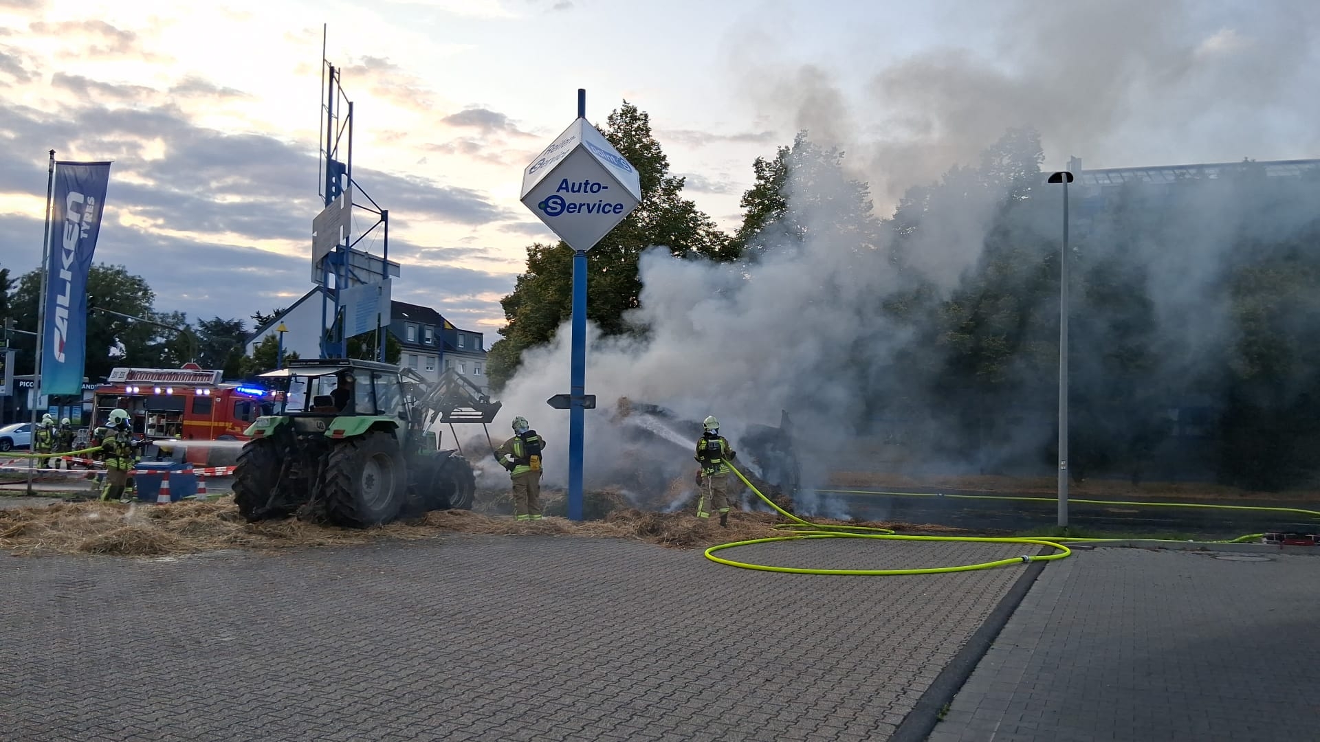 Einsatz Feuerwehr Kaiserstraße Juli 2025