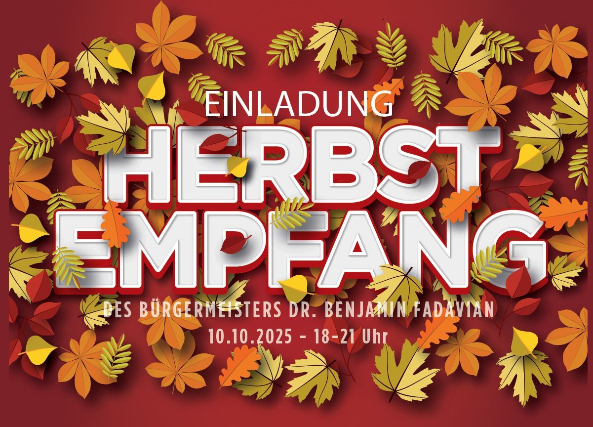 Save the Date Herbstempfang 2025