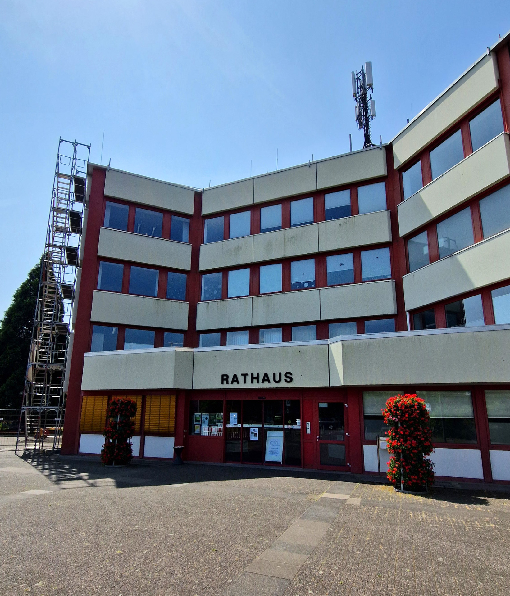 Haupteingang Rathaus Herzogenrath