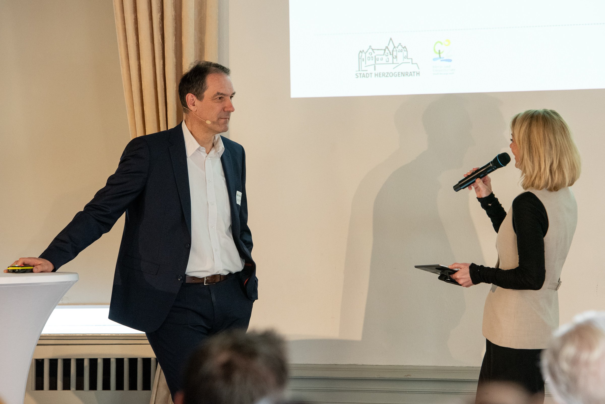 Franz-Josef Türck-Hövener im Fachgespräch bei der Tagung