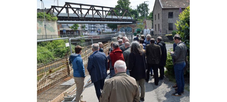 Baustellentag 2025 3 Bei einer kurzen Baustellenführung machten sich die Veranstaltungsteilnehmer ein Bild von den laufenden Arbeiten