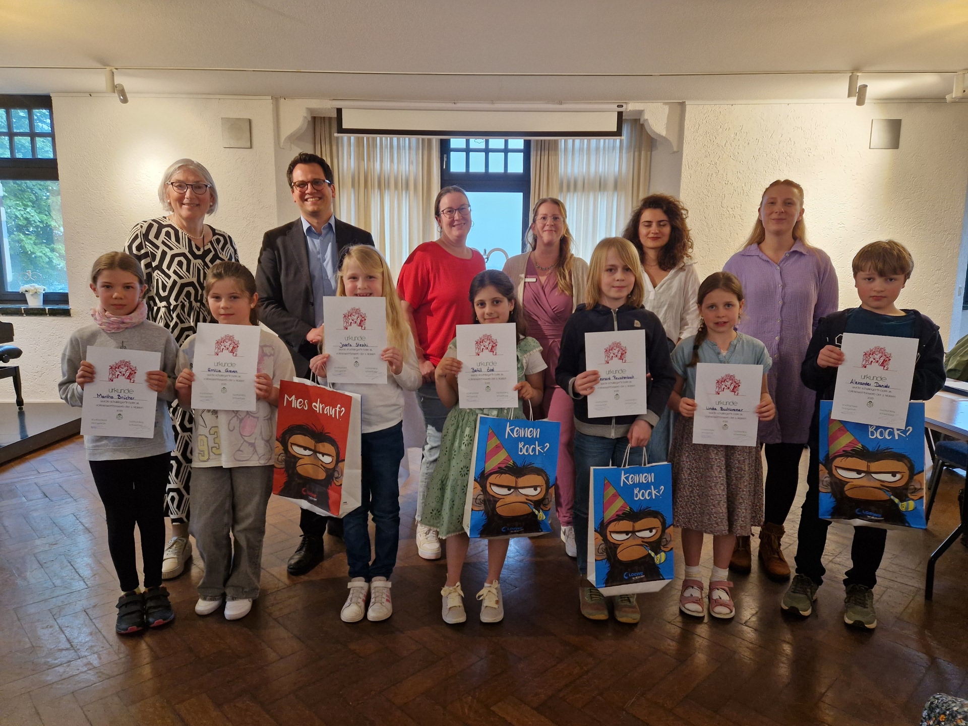 Gewinner Vorlesewettbewerb 2025