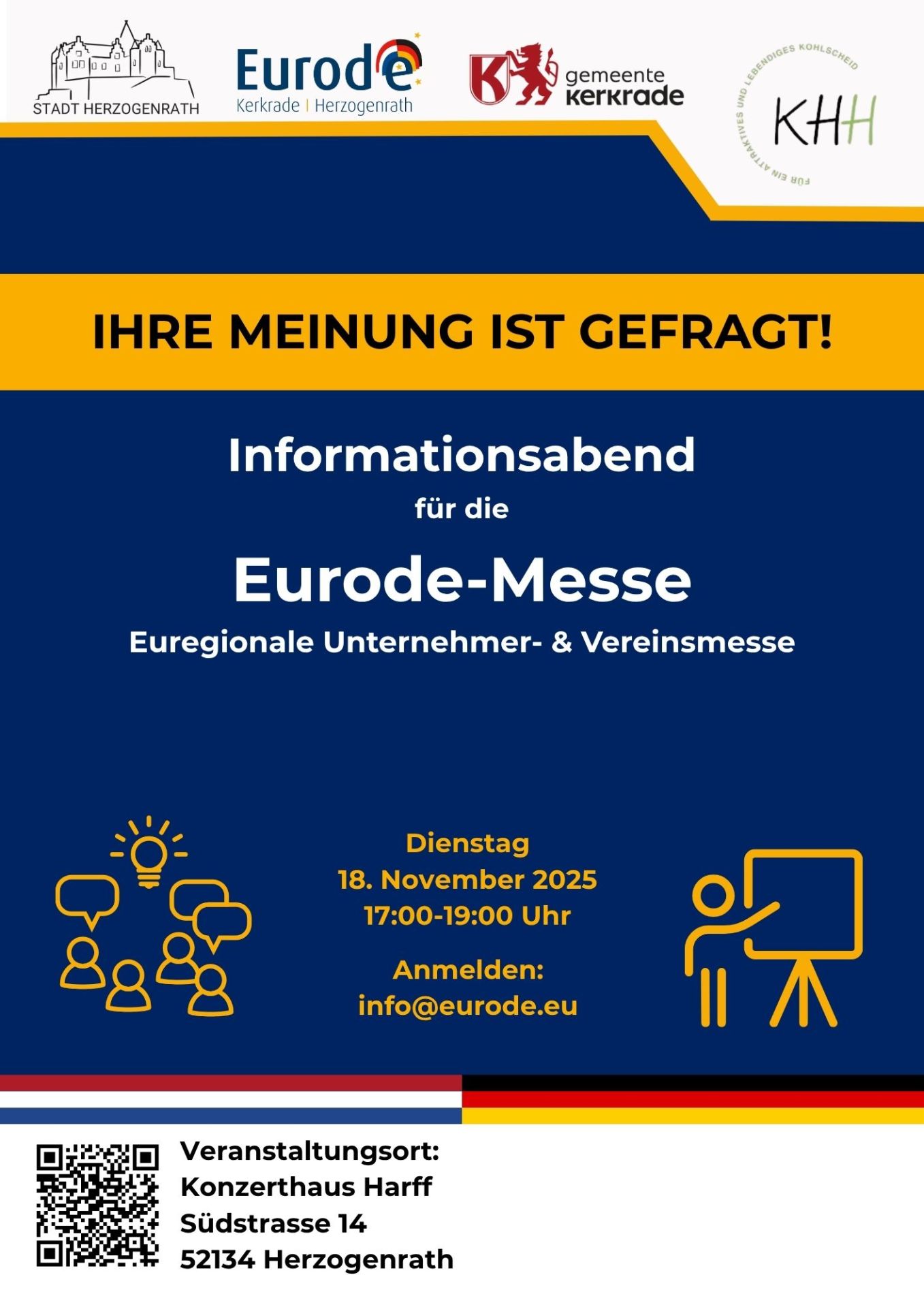 Info November - Informationsabend EM incl. QR