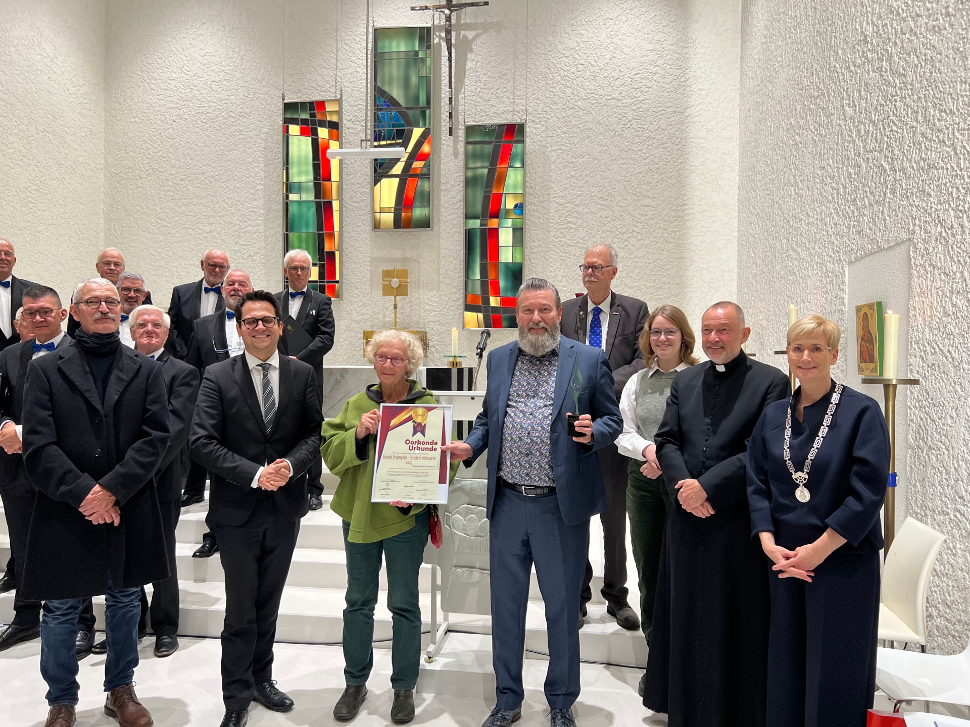 Foto Verleihung Eurode Friedenspreis 2025