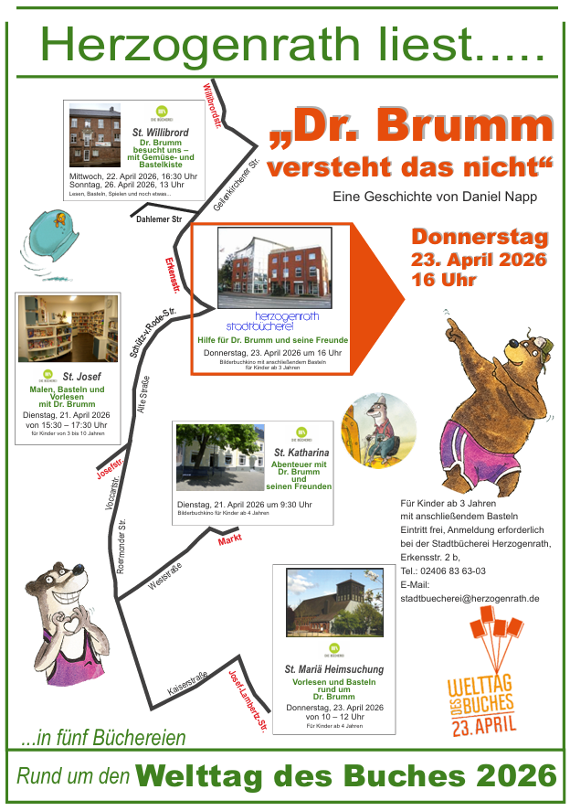 Kinderprogramm Welttag des Buches