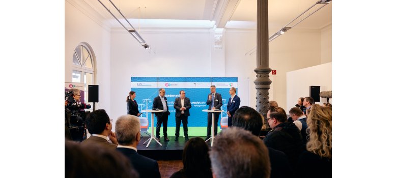 Spatenstich Elektrifizierung des EVS-Netzes am 02.02.2026, Bahnhof Herzogenrath Spatenstich Elektrifizierung des EVS-Netzes am 02.02.2026, Bahnhof Herzogenrath