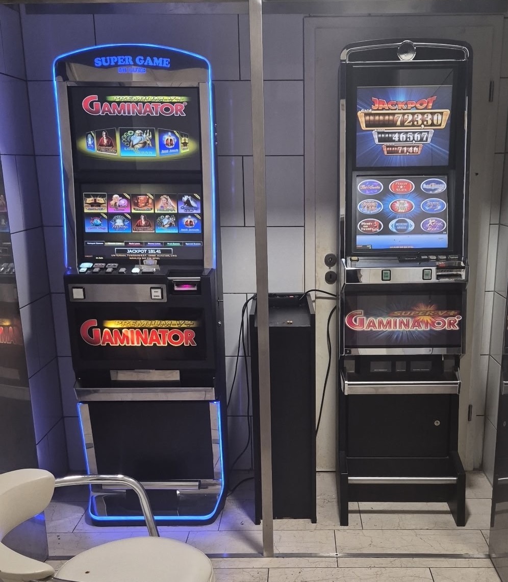 Illegal betriebene Spielautomaten
