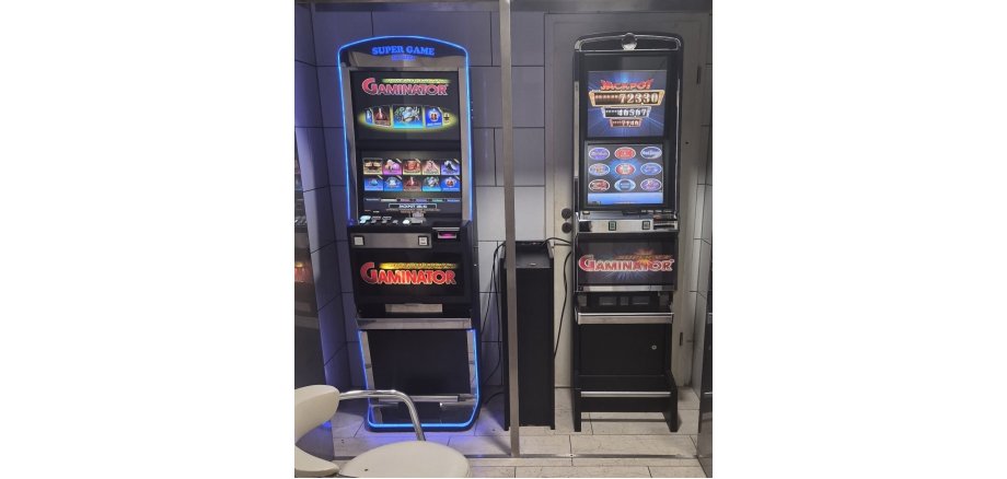 Illegal betriebene Spielautomaten