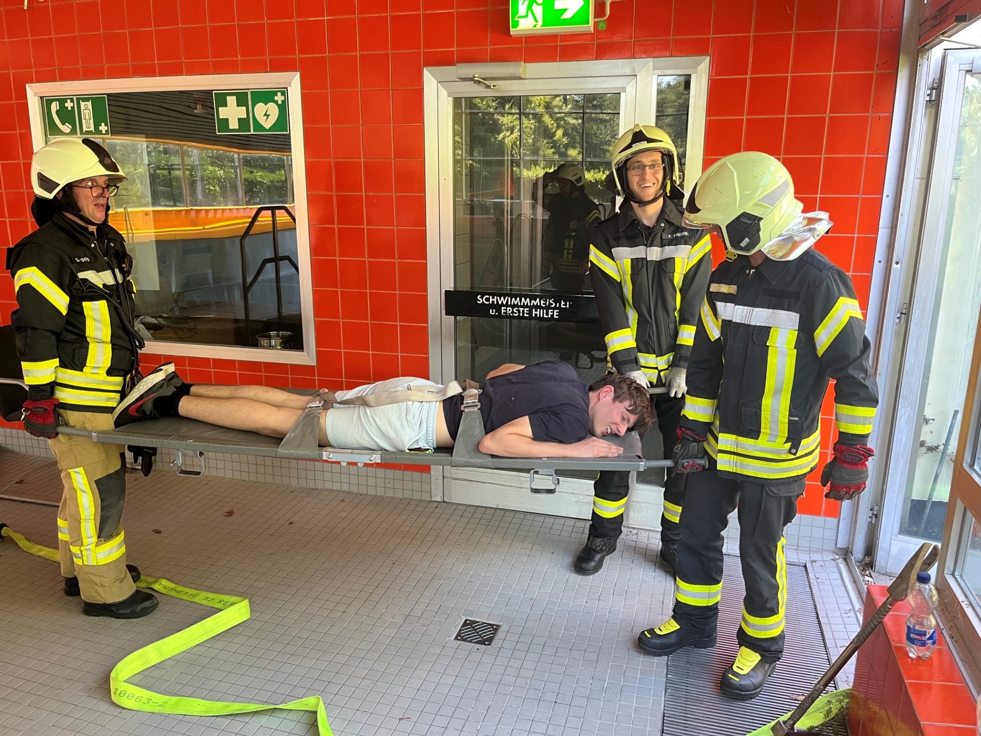 Szenario Übung Feuerwehr