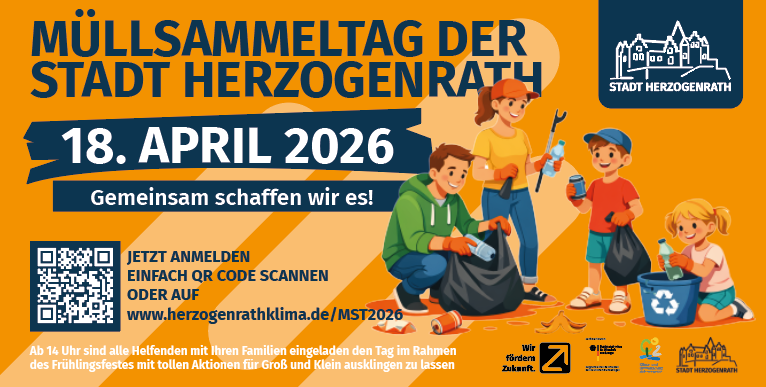 Werbebanner Müllsammeltag 2026