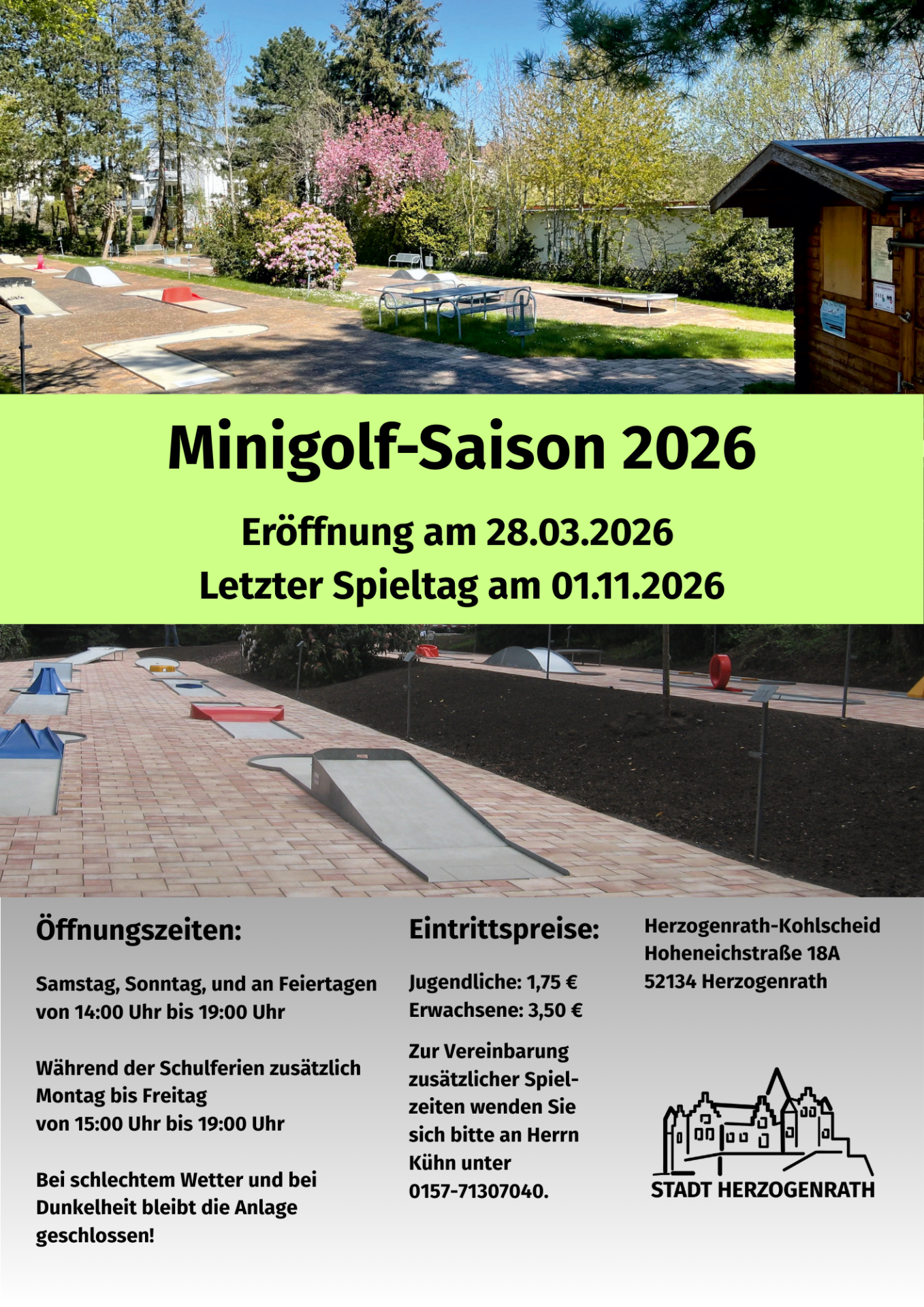 Minigolfanlage 2026 - 1