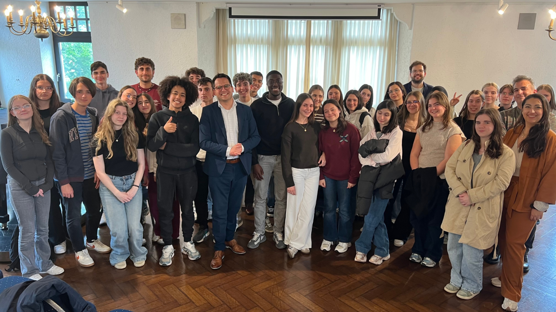 Gruppenbild Schüler Spanien