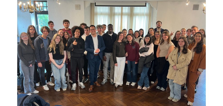 Gruppenbild Schüler Spanien