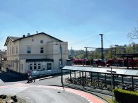 Bahnhof Herzogenrath mit Fahrradparkplatz Bahnhof Herzogenrath mit Fahrradparkplatz