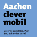 Logo: Schriftzug Aachen clever mobil