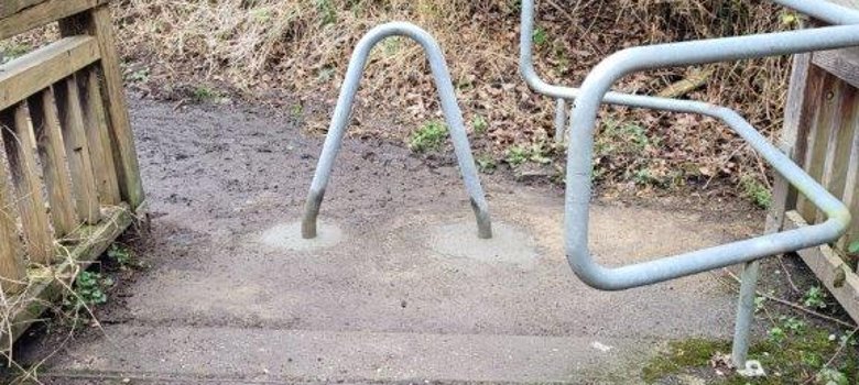 Schadensbehebung Brücke Pumpermühle