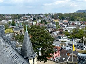 Aussicht auf Herzogenrath Richtung Rathaus