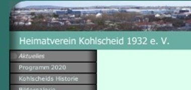 Heimatverein Kohlscheid Startseite Homepage