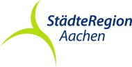 Die Grafik zeigt das Logo und der Städteregion Aachen