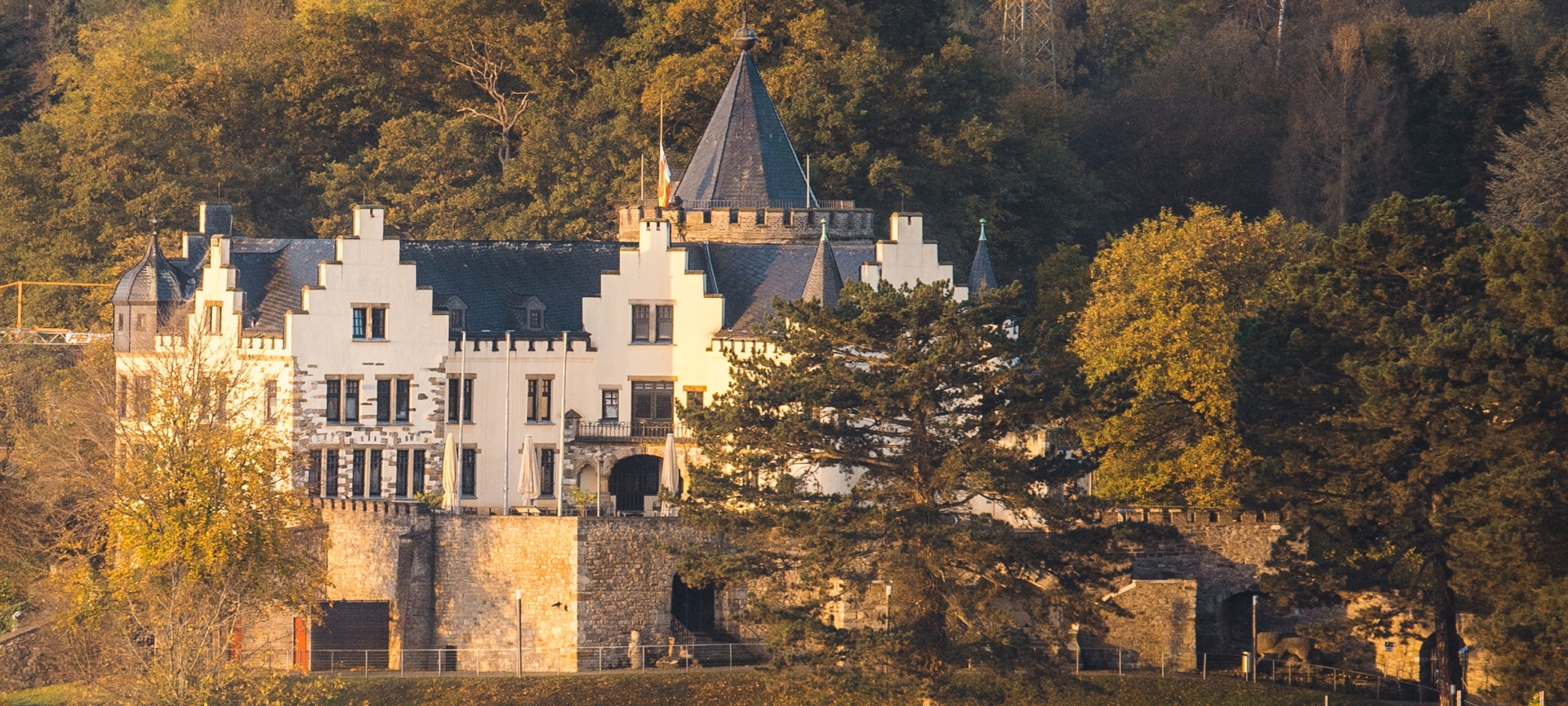 Herbst Burg Rode
